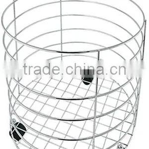 Hotel Towel Basket , Hotel Accessories, Stainless Steel Towel Basket,dirty Towel Basket YZ4120C thumbnail-1