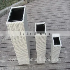 2015 3pcs Rattan Garden Flowerpot Set thumbnail-2