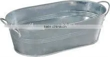 Exo-friendly Oval Metal Drink Cooler Beverage Bucket Beer Tub thumbnail-2
