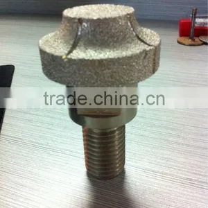 High Quality Vacuum Brazed Diamond Profile Wheel/ Router Bits for Tile thumbnail-1