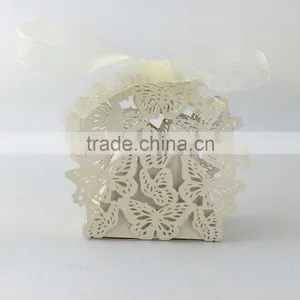 Customized Foldable Wedding Invitation Candy Box Romantic Paper Wedding Box thumbnail-1