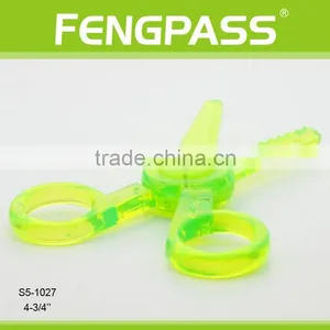 S5-1027 4.75 Inch Plastic Blades Baby Scissors thumbnail-3
