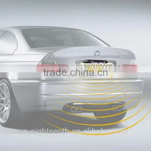 Cheap OEM 3 in 1 Video Camera+Control Box+ 2 Parking Sensor License Plate Car Backup Radar as Seen on tv thumbnail-2
