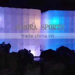 Factory Hot Sale Inflatable Portable Photo Booth LED Lighting Advertising Inflatable Wall As Inflatable Photo Studio thumbnail-3