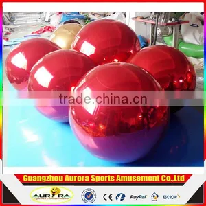 Hot Selling Silver Surface Inflatable Mirror Ball for Decoration or Party thumbnail-1