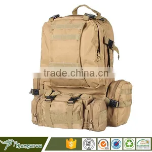 Canvas Camping Camouflage Backpack Bag thumbnail-5