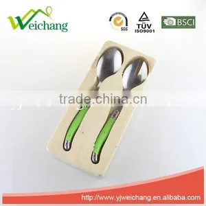 WCJ841 Wholesale Cheese Tools 3 Pcs Different Shape Cheese Knife Set thumbnail-1