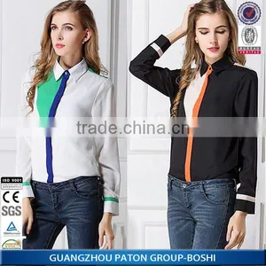 New Arrivel Wholesale Top Quality Women Casual Shirt in Plus Size and Blouse thumbnail-2