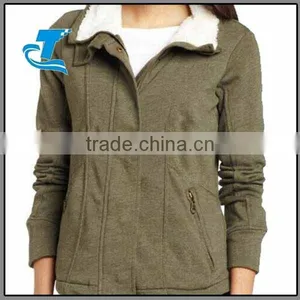 Fashion Office Women Fleece Lined Jacket thumbnail-1