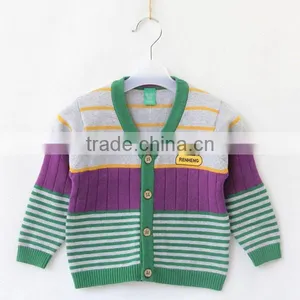 Boys Cartoon Style Elastic Knitting Coat Sweater thumbnail-3