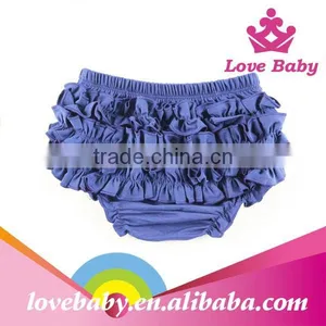 New Arrival Summer Little Girl Underwear Ruffle Cotton Kids Bloomer thumbnail-3