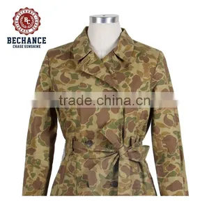 2017 Lady's New Fashion Camouflage Softshell Windproof Jacket for Spring Autumn Season thumbnail-5