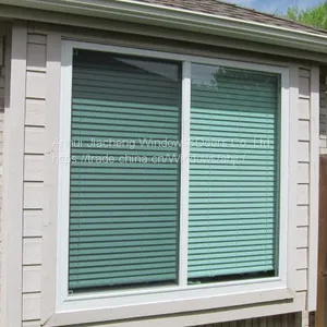 Double Glazed Fire Proof Home Interior PVC Sliding Window thumbnail-1