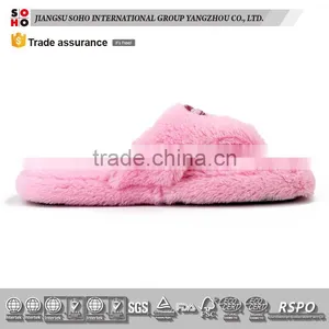 2017 New Supplier Custom Slipper Plush Slipper thumbnail-2