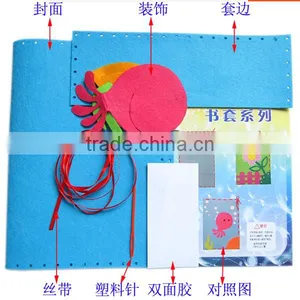 Handmade Felt Book Notebook Cover for Children's Educational Kids / Educational Learning Crafting thumbnail-5