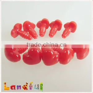 Plastic Red Safety Heart Nose for Stuffed Bear Crochet Dolls thumbnail-1