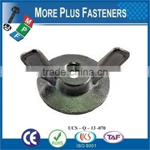 Made in Taiwan Stainless Steel Dip Galvanized Solid Surface Stone Countertop Washer Based Wing Nut thumbnail-5
