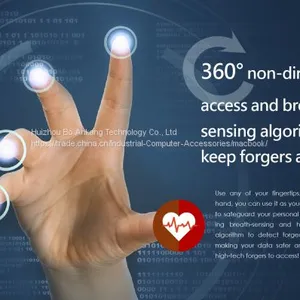 USB Fingerprint Reader for Windows 7,8 & 10 Hello, PQI My Lockey 360° Touch Speedy Matching Multi Biometric Fido Securit thumbnail-4