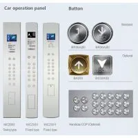 Bronze Brushed Stainless Steel Home Lift Passenger Elevator thumbnail-3