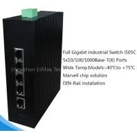 5 портов RJ45 Полно-гигабитный неуправляемый коммутатор thumbnail-1