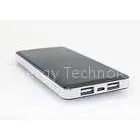 Quckly Charge 12000mah Slim Li Polymer Power Bank Metal Case Real Capacity thumbnail-1