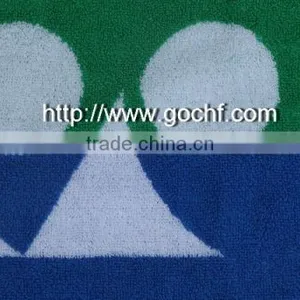 100% Cotton Yarn Dyed Jacquard Sports Towels thumbnail-3