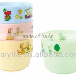 Novelty Plastic Kids Coffee Drinking Cups With Handle thumbnail-3
