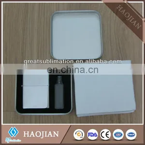 Sublimation Printable Lighter With Metal Box and Oil thumbnail-1