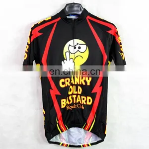 Newest Funny Bike Jerseys Sublimation Printing Bike Top Free Design Customized Logo Design thumbnail-5