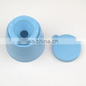 Plastic Cup Brush Washer With Cover, Dia.12cm x Height 10.5cm thumbnail-2