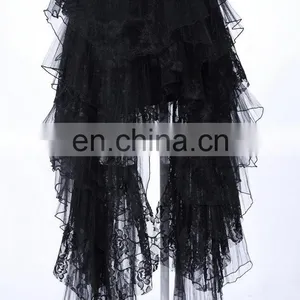 Gothic Laces and Frills Layered Skirt thumbnail-2
