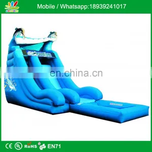 Super Splash Down 2 Inflatable Water Slide With Pool thumbnail-1