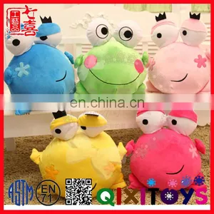 Hot Sale Stuffed Frog Plush Hand Warmer Toy For Baby Microwavable Products thumbnail-1