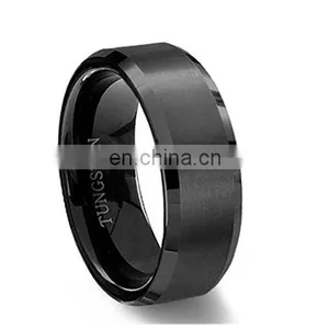 Ring Tungsten, Fashion Jewelry Tungsten Carbide Rings for Men thumbnail-1