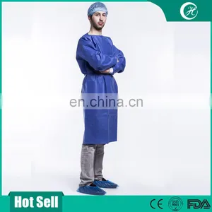 PP /SMS Sterile Disposable Medical Gowns High Quality Surgical Gown thumbnail-2