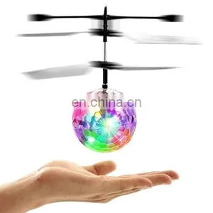 Dropshipping Mini Fun Kids Toy Suspended Crystal Ball Sensing Aircraft Hand Induction Flying Aircraft thumbnail-2