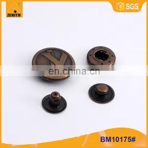 Clothing Snap Custom Metal Snap Button BM10175 thumbnail-1