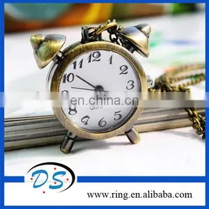 Top New Sale Necklace Chain Alarm Clock Key Chains With Watch thumbnail-1