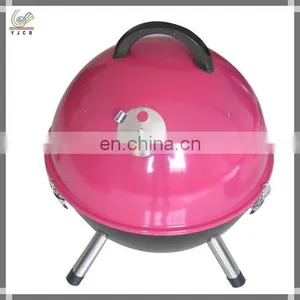 2017 Customized Logo Coloured Ball Shape Round Charcoal Bbq Grill thumbnail-1