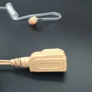 HYT/Hytera Digital Radio PD780 & PD580 Covert Surveillance Acoustic Tube Earphone Walkie Talkie PTT Earpiece Headphone thumbnail-5