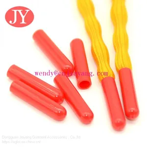 Jiayang Soft TPU Aglets Shoelace Draw Cord Tube End Lace Lock thumbnail-1