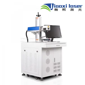 High Speed 20W Desktop Fiber Laser Marking Machine for Metal and Non Metal thumbnail-1