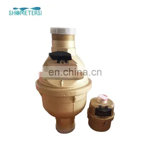 Brass Body Volumetric Liquid Sealed Cold Kent Water Flow Meter thumbnail-7