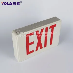 LED Rechargeable Wall Mounting Indicator Exit Lamp Exit Sign Light thumbnail-3