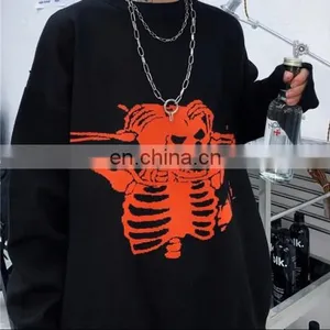 DiZNEW Sweater Ugly Christmas Cardigan Crop New Design Winter Mens Merino Print Knitted Wool Sweaters thumbnail-5