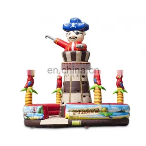 Pirate Themed Inflatable Climbing Tower Challenge Games For Events thumbnail-1