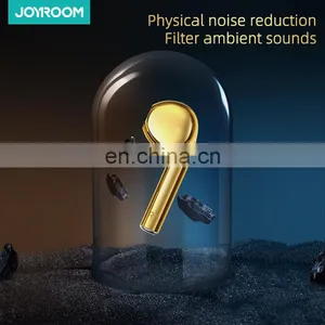 Joyroom T03S Gold New Design Earphone TWS Wireless Earbuds With Charging Box thumbnail-6
