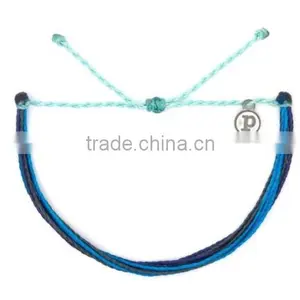 Hot Sale Chinese Good Luck Bracelet Wax Cord Woven Bracelet for Girl thumbnail-3