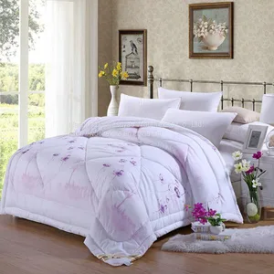 Unique Print Design Luxury 100 % Cashmere Quilt Winter Comforter With Light Weight thumbnail-2