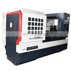 New High Precision Flat Bed Horizontal Metal Auto Turning Center CAK6161 Cnc Lathe Machine Torno Auto Price 220V 380V China thumbnail-1